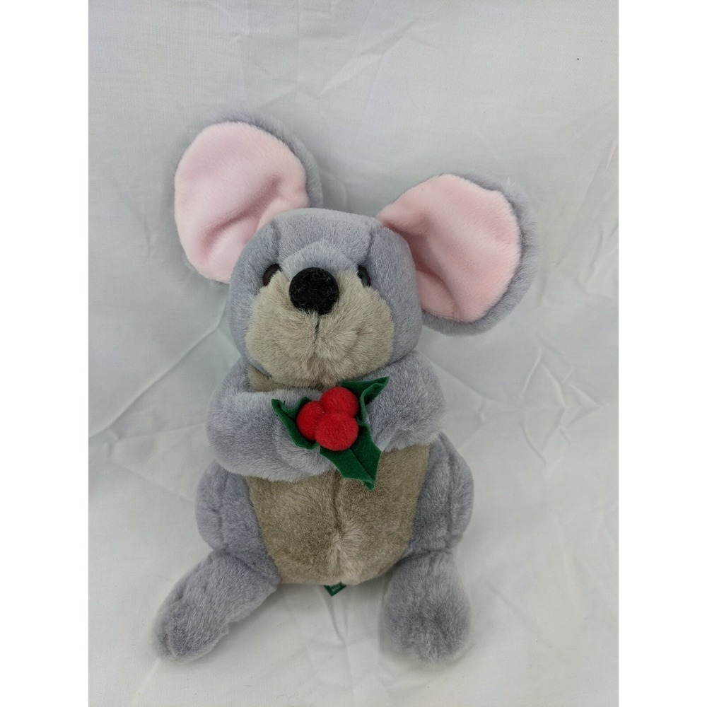 Commonwealth Snowden Gray Mouse Plush‎ 10 Inch 1998 Target Stuffed Animal Toy